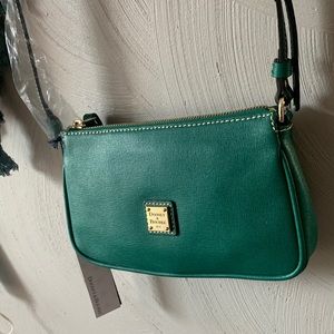 Dooney & Bourke Lexi crossbody turquoise teal small purse NWT